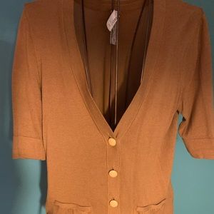 Fossil Sweater, Medium Brown, Size Small